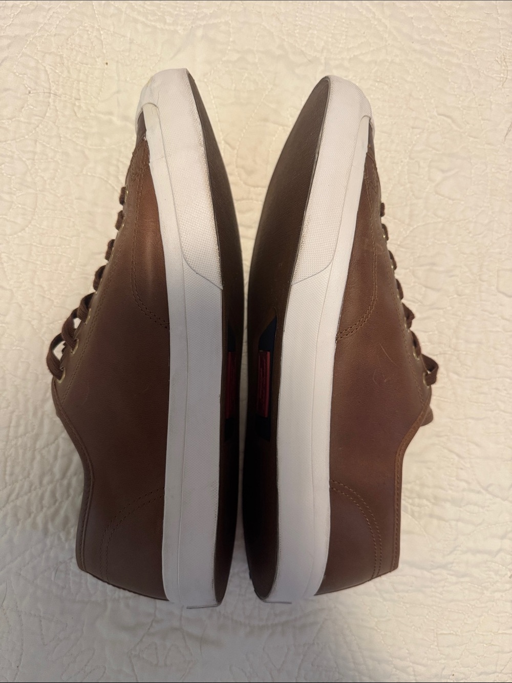 Converse Jack Purcell Brown Leather Sneakers - Picture 5 of 9
